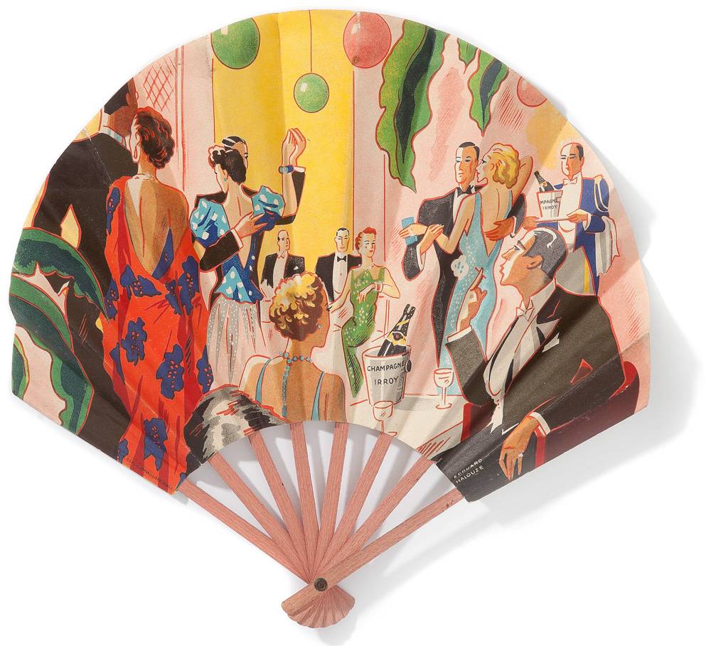 Irroy champagne E. Halouze, V. Espi, 1934 – 1935. בראש הפוסט: restaurant Le Grand Teddy Mourque, ca. 1925
