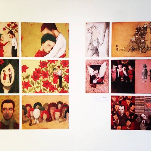 עפרה עמית. אומת האיור, בית האמנים