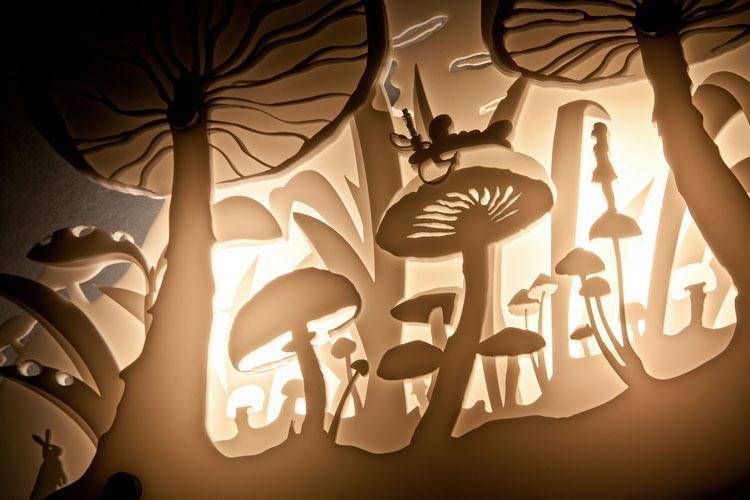 StudioKnob Product - Layered light fixture