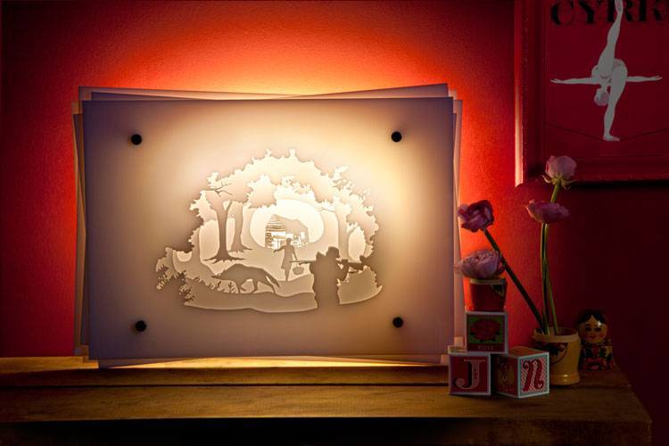 StudioKnob Product - Layered light fixture