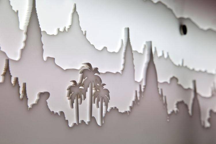 StudioKnob Product - Layered light fixture