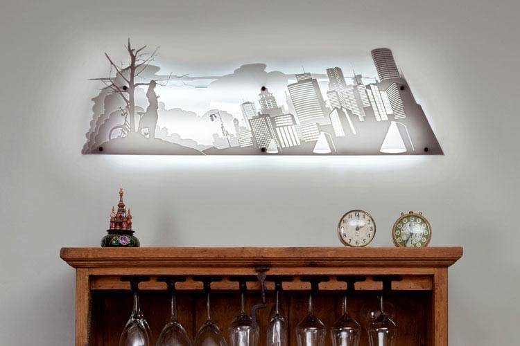 StudioKnob Product - Layered light fixture