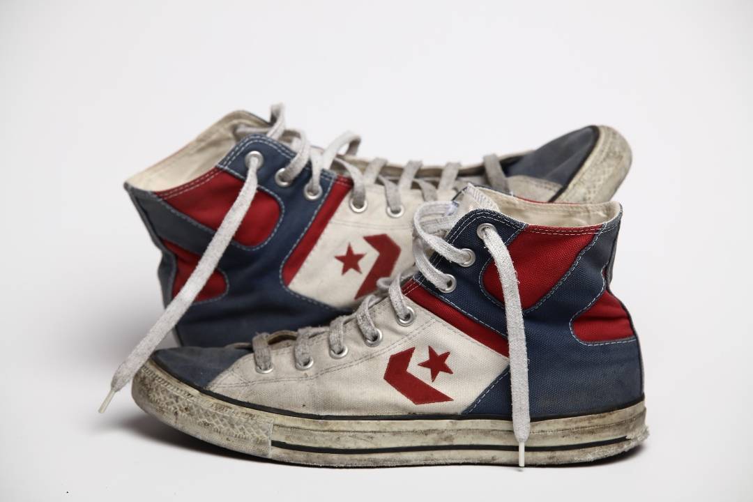 Converse One-star. שנת ייצור 1974-1975. אוסף פרטי. צילום: רן יחזקאל