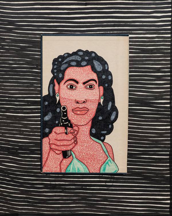 גרי גולדשטיין, מתוך הסדרה ״כריכות ספרים״, 2012. צילום: יאיר מיוחס