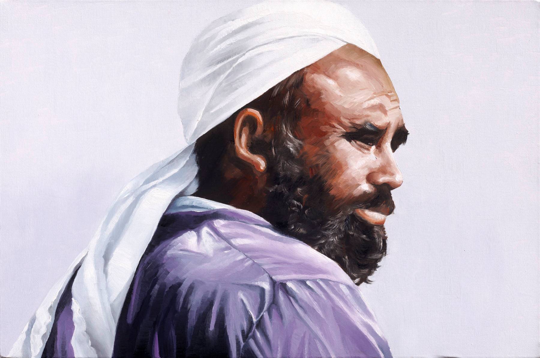 יצחק ירקוני, דיוקן, 2009, מתוך הביתן של גלריה משרד ביריד ARTi, קרדיט צילום_ יחצ