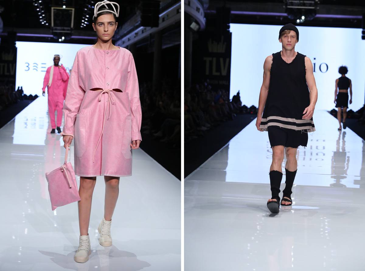 מתוך תצוגת האופנה של פרויקט האופנה הראשון של מפעל הפיס. צילום: אבי ולדמן