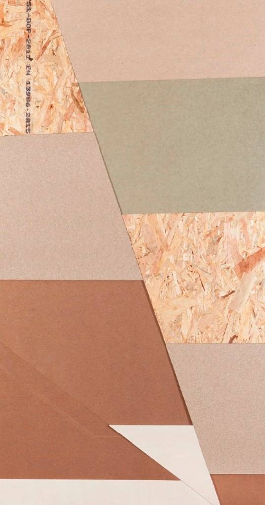 40097, Untitled, 2016, MDF and Mixed Media, 150x80 cm