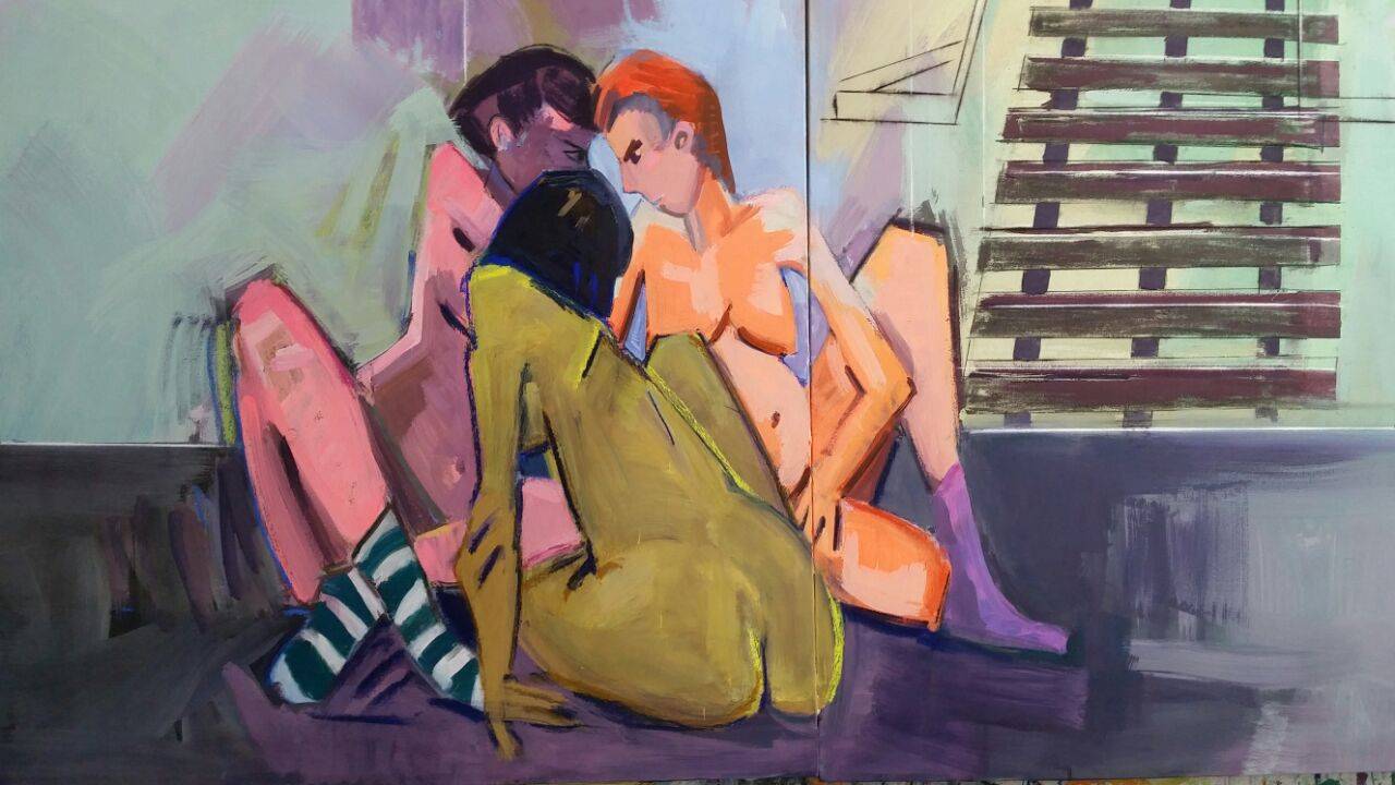 יוני גולד, שלוש עלמות במשכן, 2016