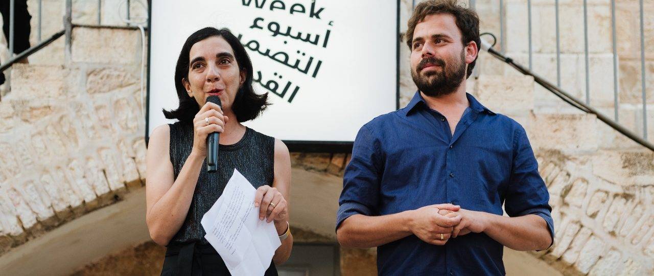 טל ארז וענת ספרן. צילום: דור קדמי