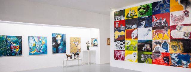 מתוך התערוכה בית לאמנים; אוצרת: רויטל בן־אשר פרץ