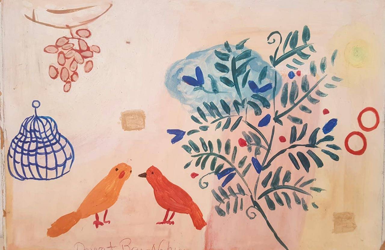 מתוך התערוכה של דברת בן נחום, בגן