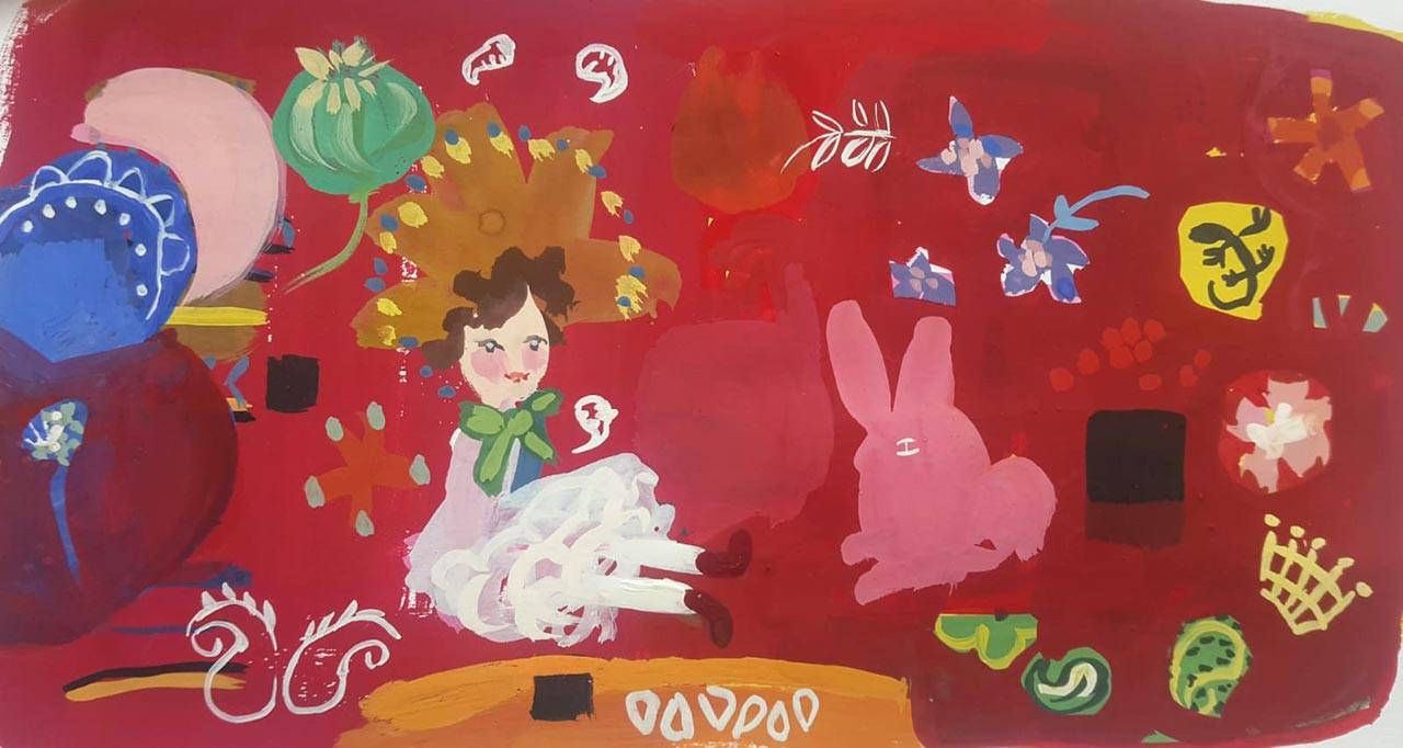 מתוך התערוכה של דברת בן נחום, בגן