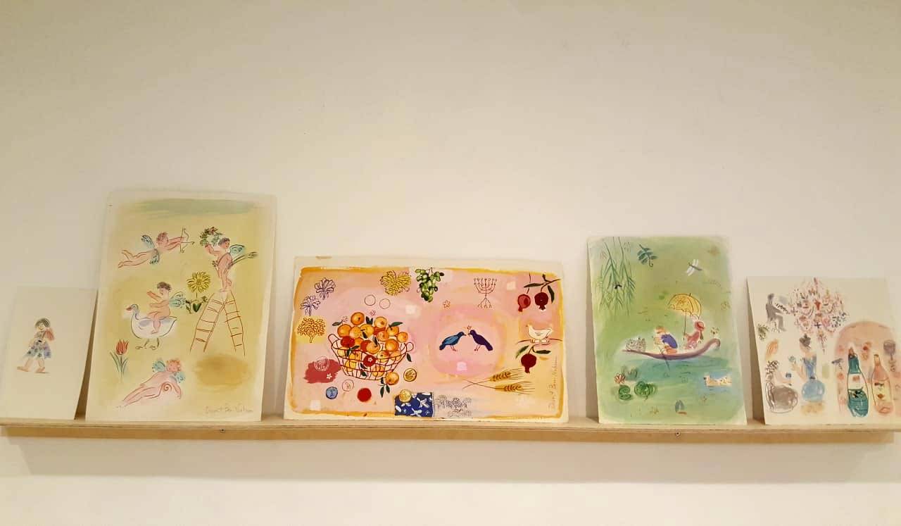 מתוך התערוכה של דברת בן נחום, בגן