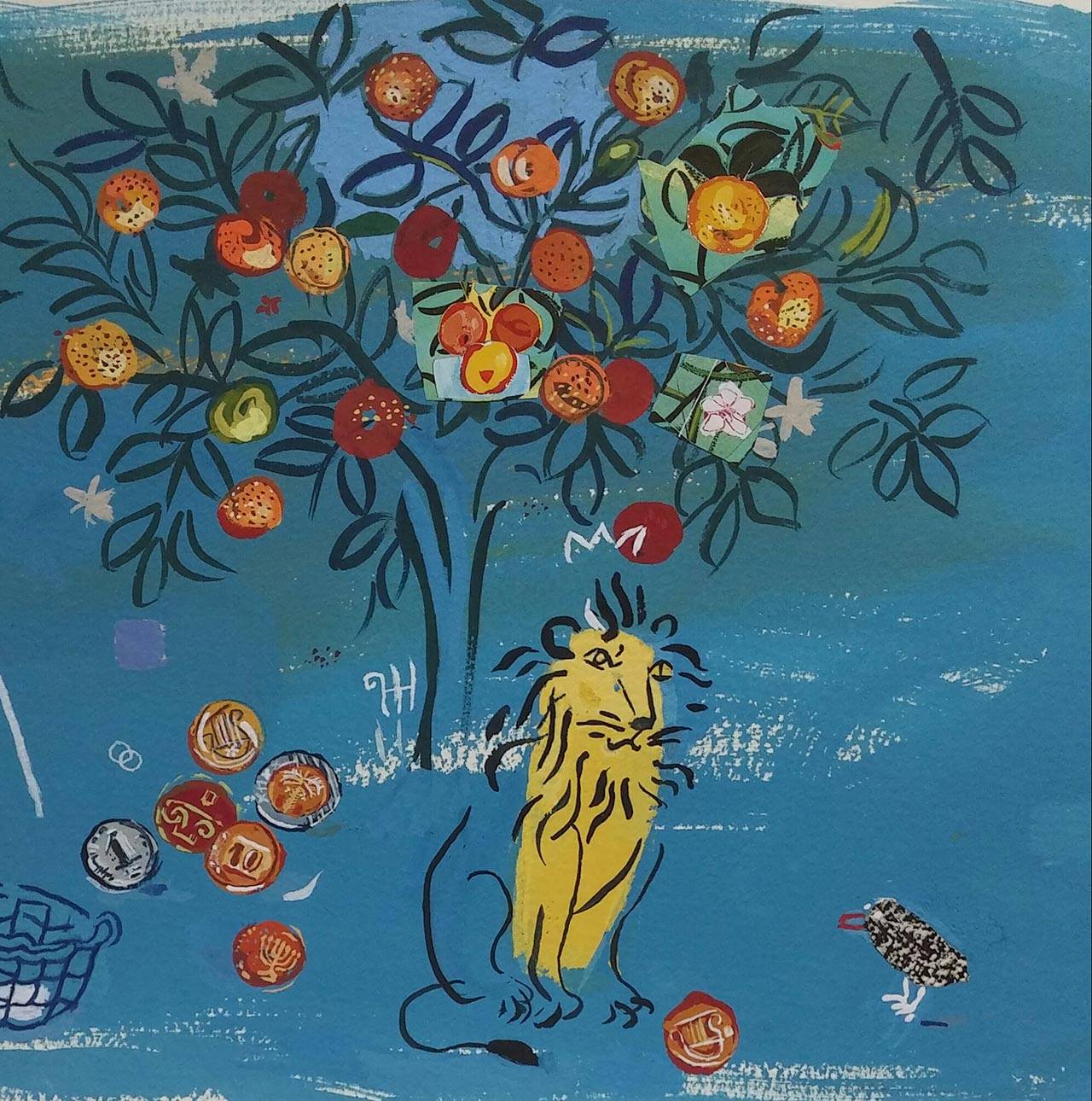 מתוך התערוכה של דברת בן נחום, בגן