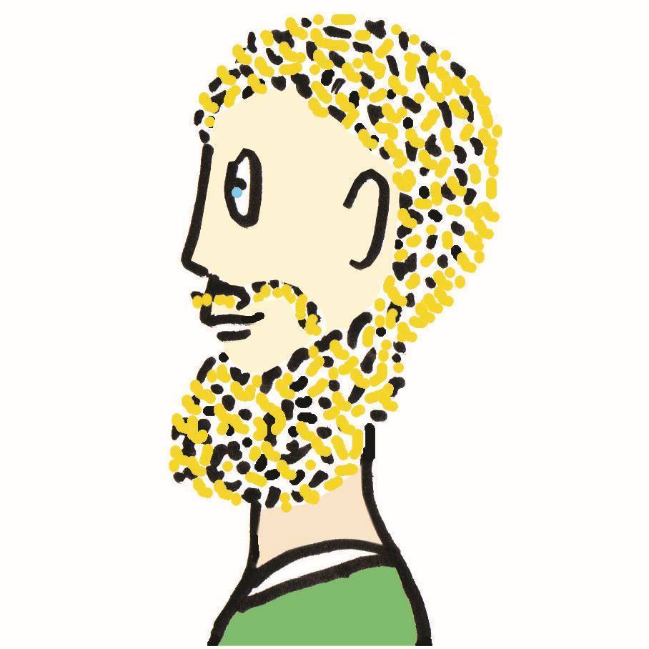 חנה ברגמן, הכל בראש. איורים: יעקב קאופמן