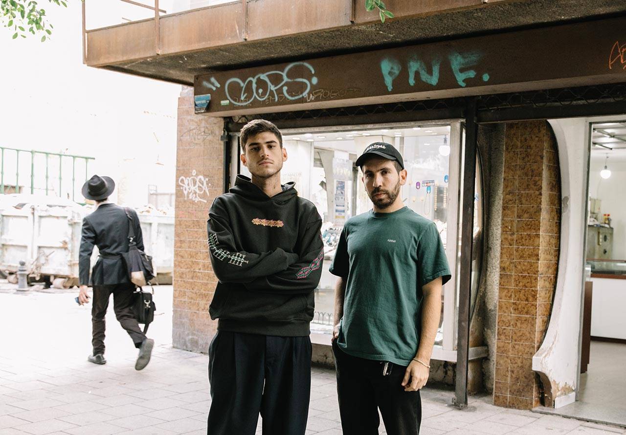 עמית לוזון (משמאל) ואייל אליהו. צילום: אורית פניני