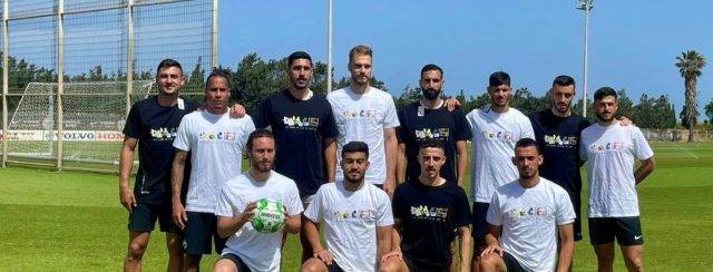 מכבי חיפה עם דורין פרנקפורט למען סחר הוגן