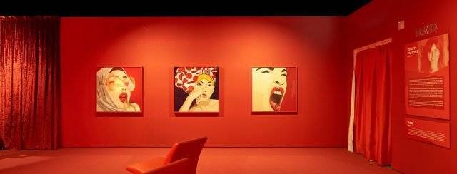 אורית פוקס במוזיאון ארטיום, סיאול. צילומים: מ"ל