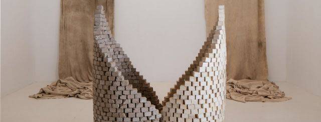 אלה ליטביץ במרכז לאמנות עכשווית בתל אביב. צילומים: אייל תגר