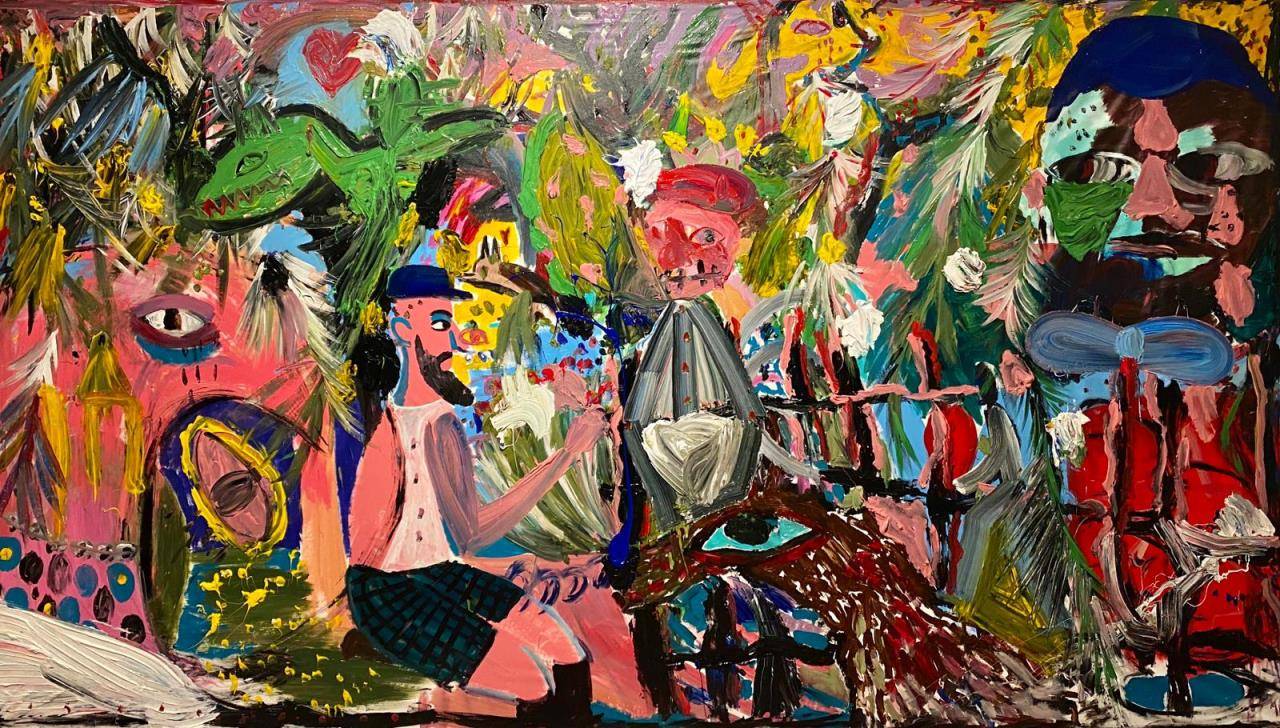 אנשים זאבים נשרים ערבה בוכיה וחמור. ניסוי ציורי 