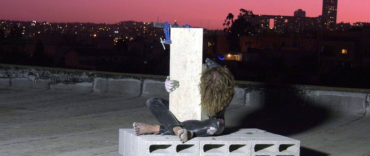 ניקולאוס אקהארד, תיעוד פרפורמנס בשיתוף כריסטוף ובר ואבנר פינצ׳ובר, ירושלים 2021. צילומים: מל