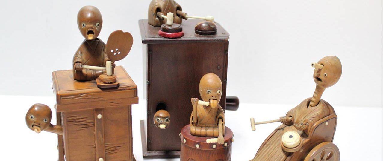 נוגוצ׳י היאקידו, בובות קובה, סוף המאה ה־19. צילומים: מוזיאון הצעצועים של יפן