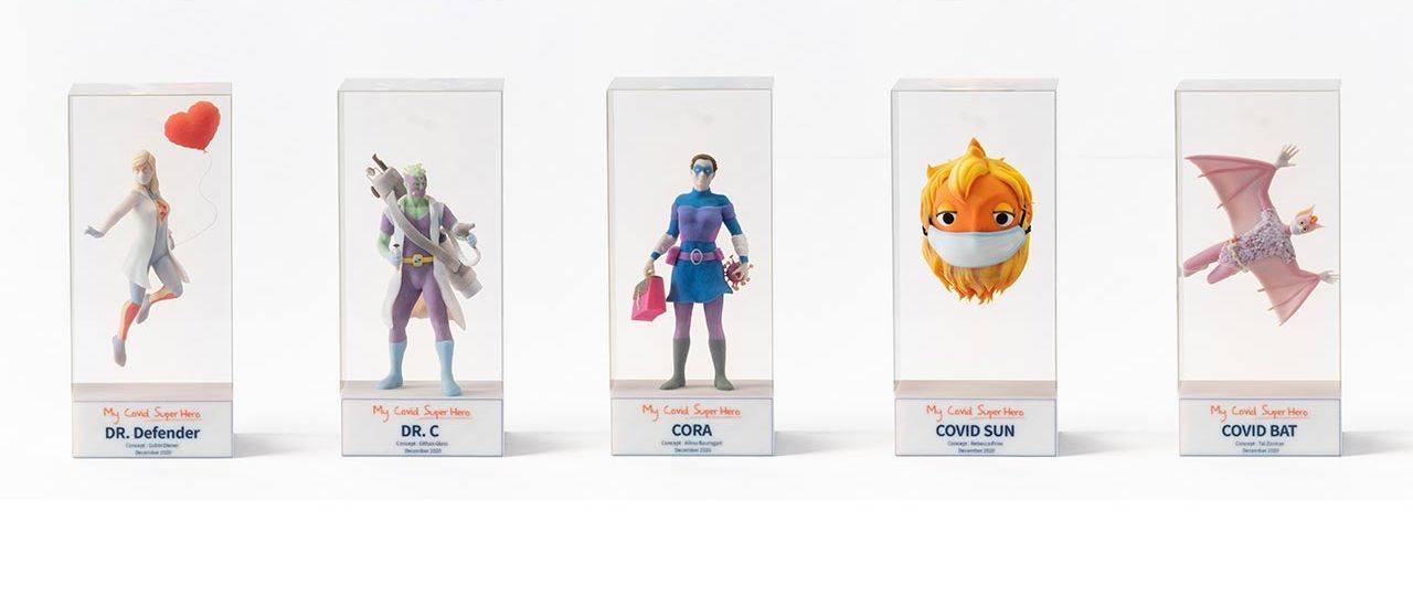 My Covid Hero, סטודיו Dream Drops ל־Stratasys