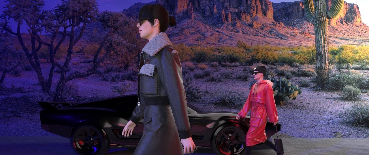 אופנה דיגיטלית של FUTURE-POSITIVE