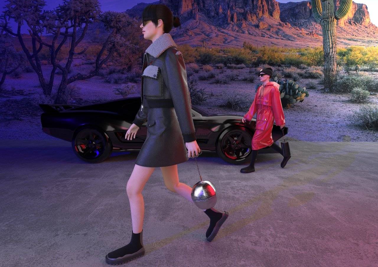 אופנה דיגיטלית של FUTURE-POSITIVE