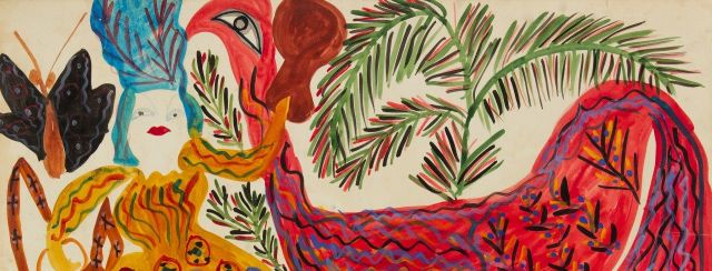 באיה מהיידין, 1947. צילום: Galerie Maeght, Paris