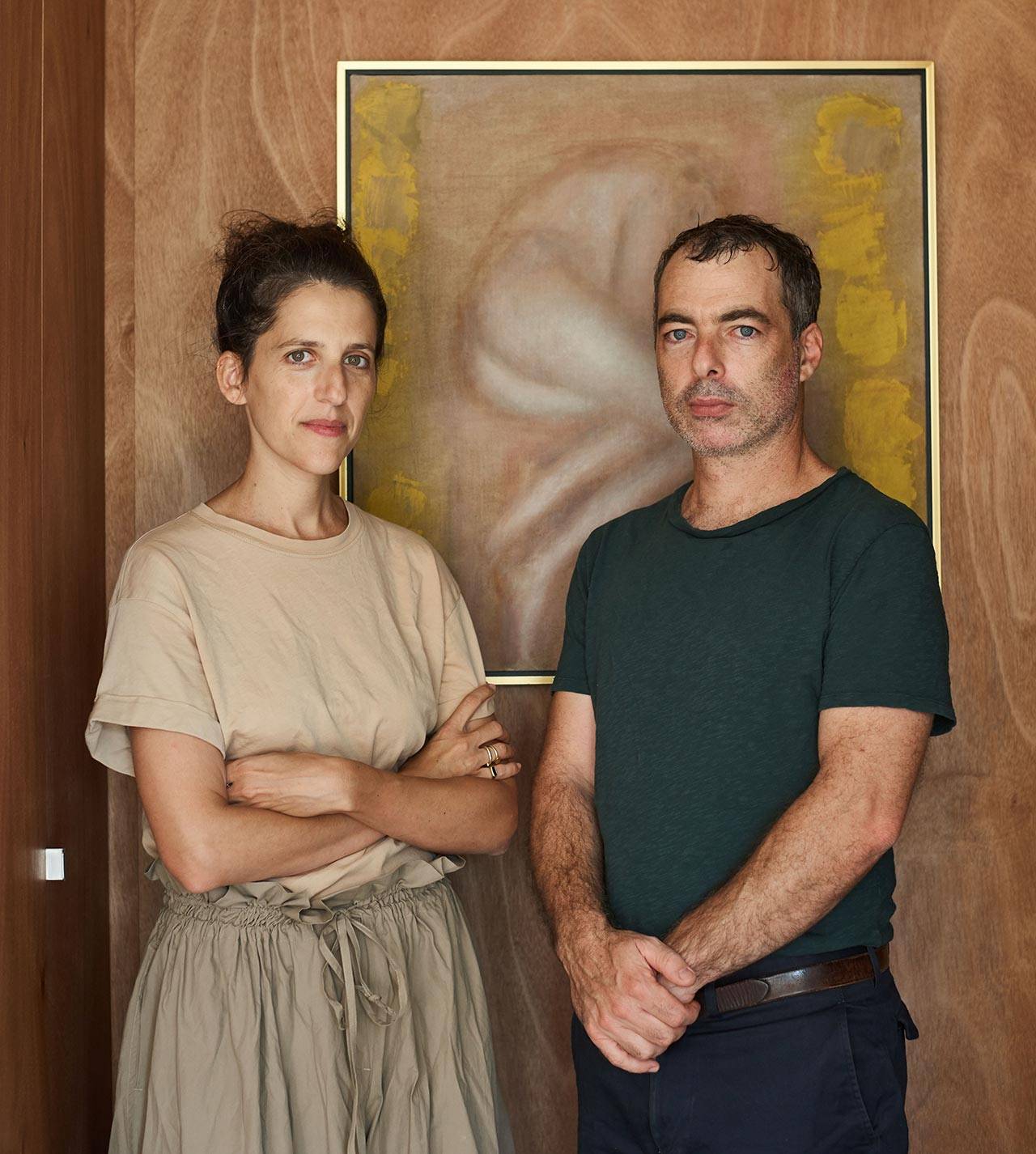 מוטי ראוכוורגר והדר מנקס. צילום: דור קדמי