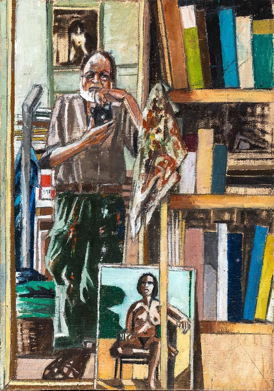 דובי הראל בגלריה בכברי. צילומים: יגאל פרדו