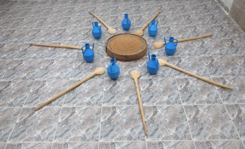 ג׳אסר אבו רביעה, עבודת אדמה, 2013. צילומים: רן ארדה