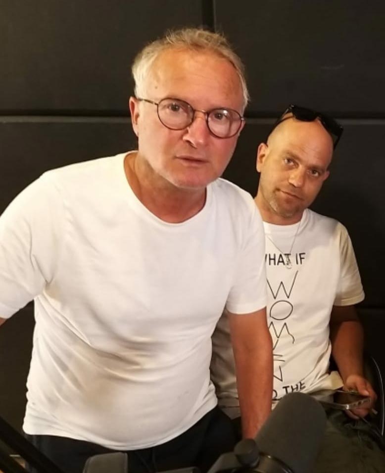 נדב פרישמן (משמאל) ודב נבון. צילום: מ״ל