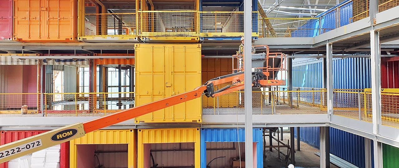 קיסלוב קיי אדריכלים, מחסן 2, נמל יפו. צילום: מ״ל