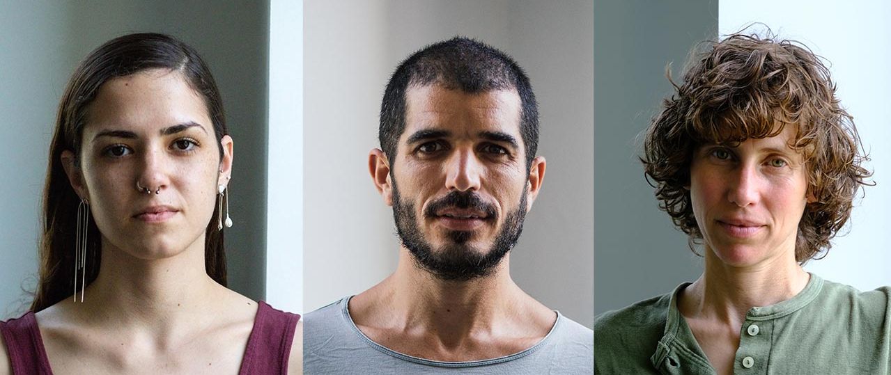 מימין: אריאל ססיליה פרידמן, אבשלום לטוכה, גיל אלגרבלי. צילומים: אסיה סקוריק