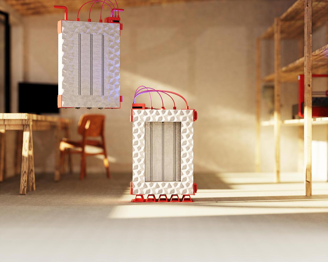 רון ליואי, פסיפס. צילומים: מ״ל