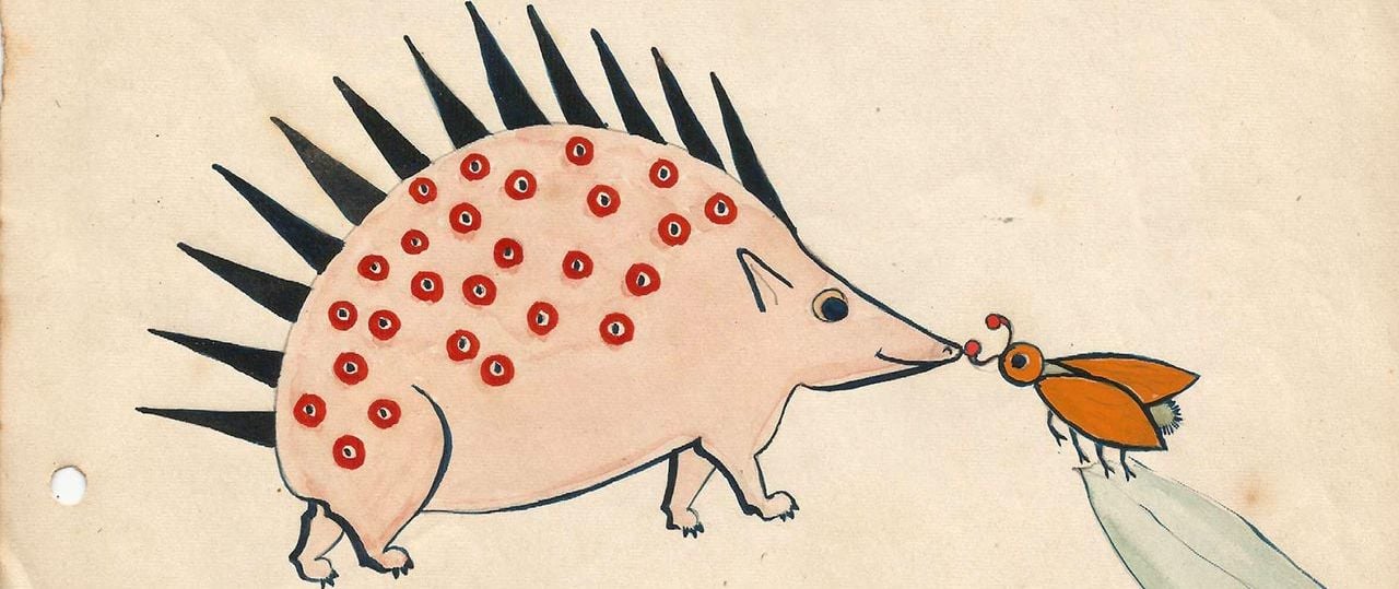 שושנה הימן, מתוך התערוכה ״לילה בא יצא ירח״