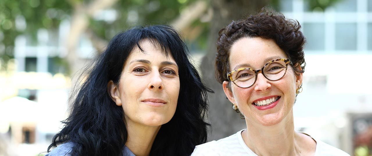 ענת שטיין (מימין) והדס קרוק. צילום: מיטל כהן