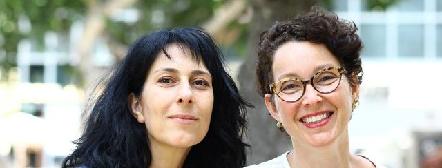 ענת שטיין (מימין) והדס קרוק. צילום: מיטל כהן