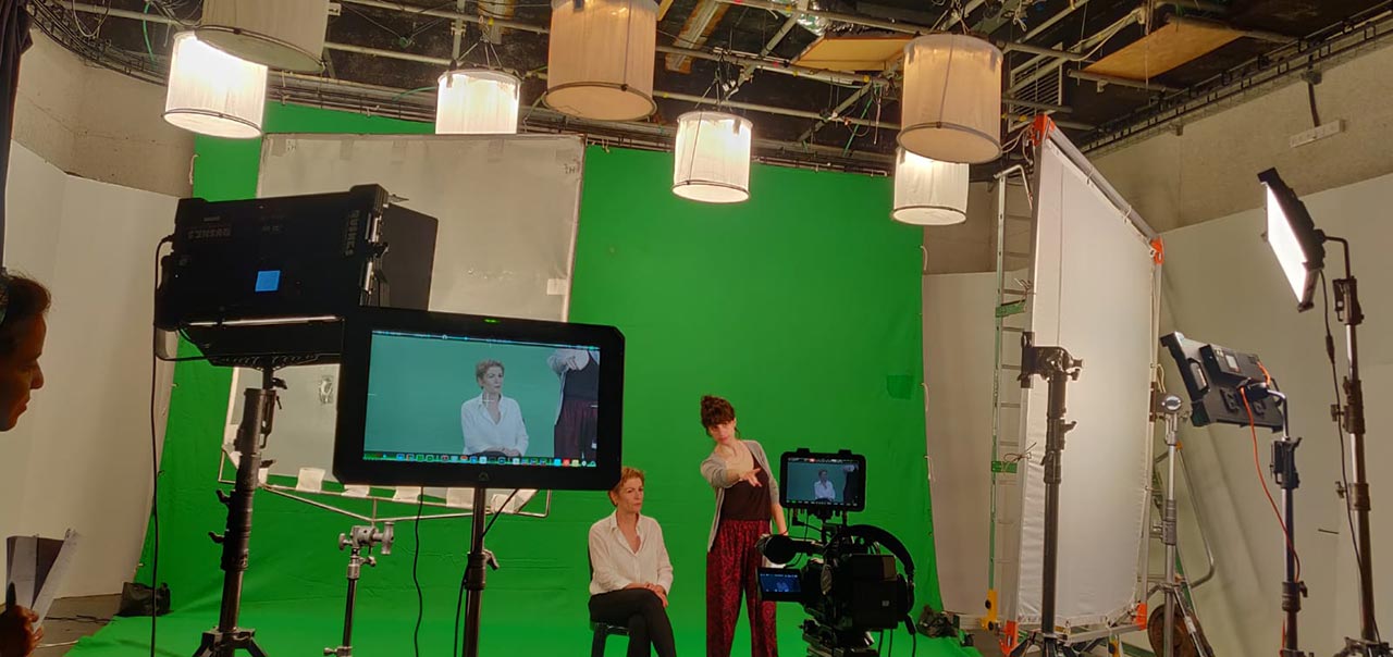 מתוך תהליך העבודה על מכתב לחזיר. צילומים: מ״ל