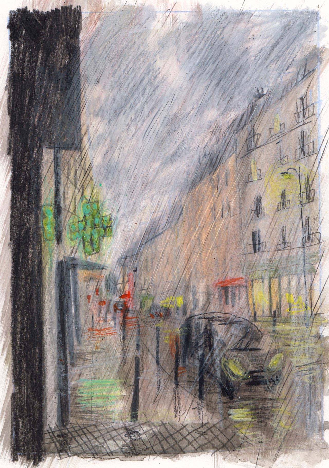 מתוך התערוכה בגלריה Un Jour Une Illustration