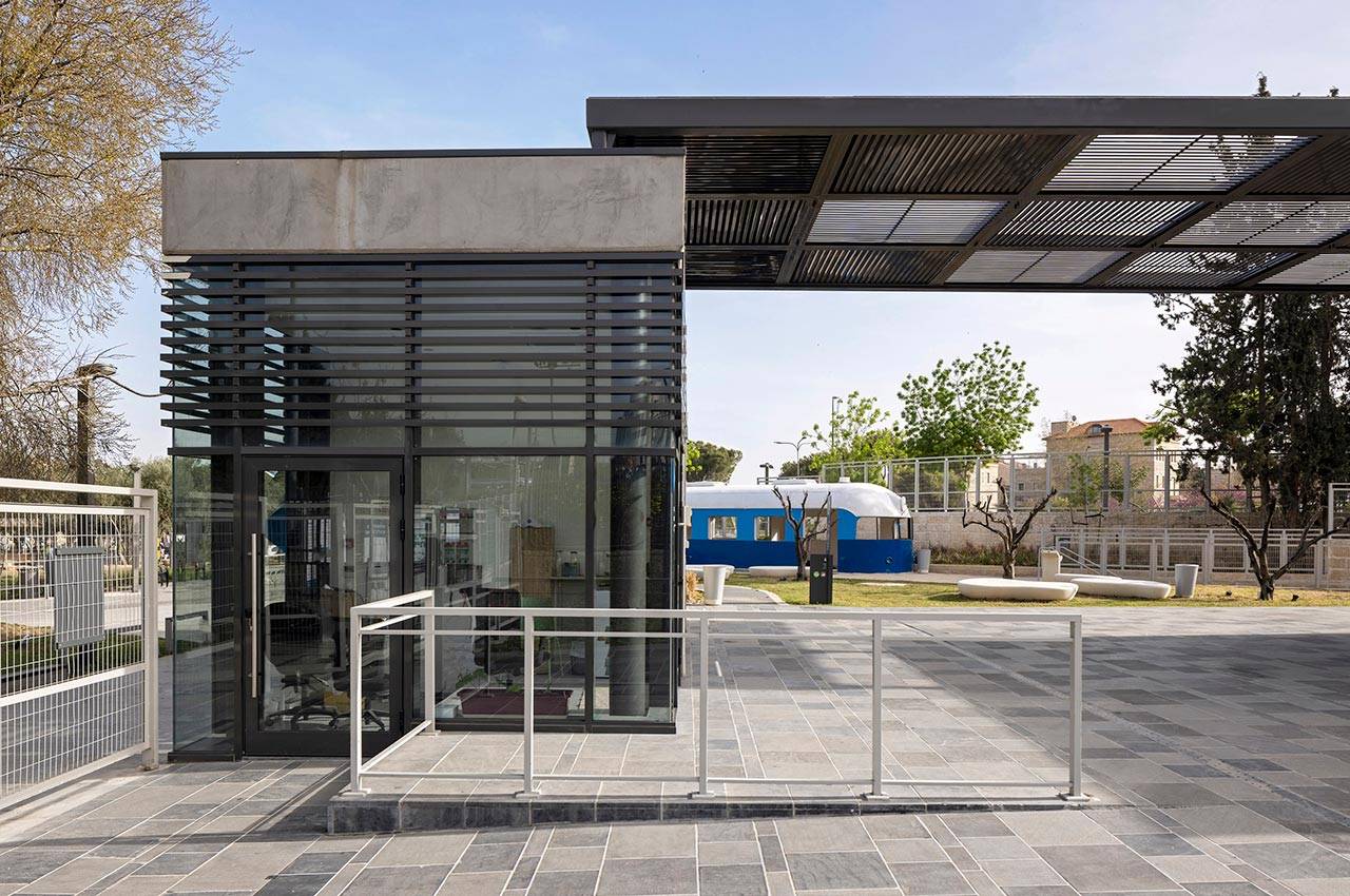 סיטון וטנוס אדריכלים, תיאטרון הקרון, ירושלים. צילום: שי אפשטיין ודור קמחי