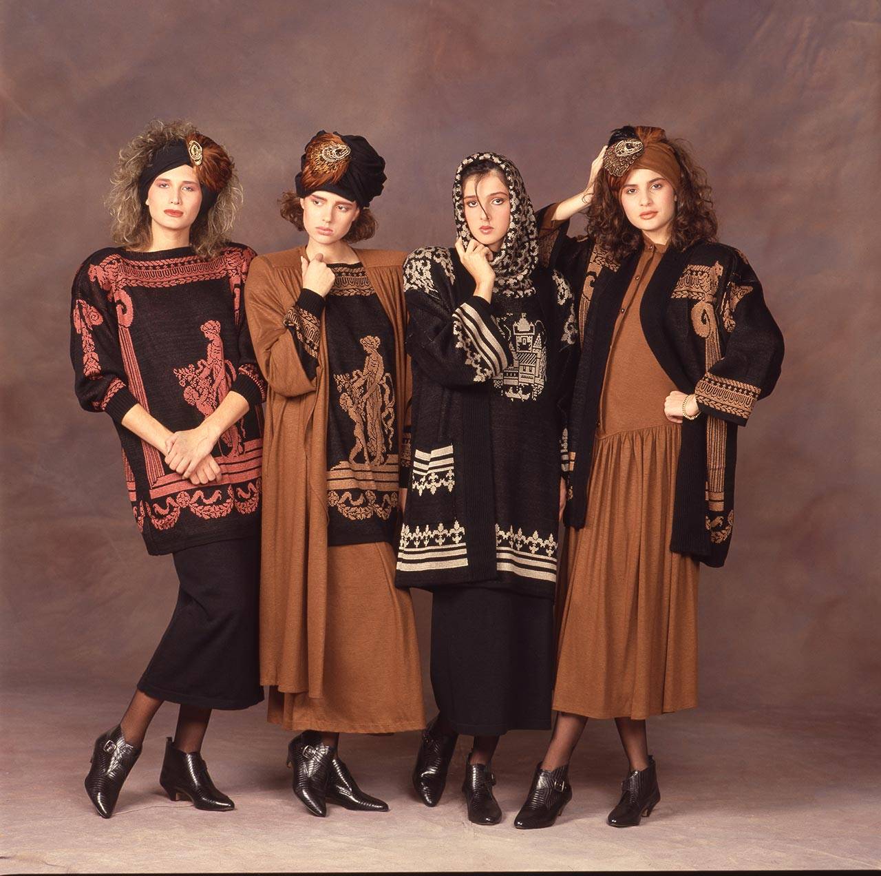 עיצוב לסרינה, 1986. צילום: בן לם לעולם האשה