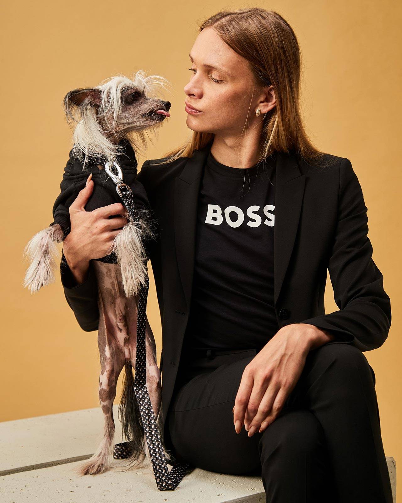 סתיו סטרשקו ומילקי ל־BOSS. צילומים אלרן רוז