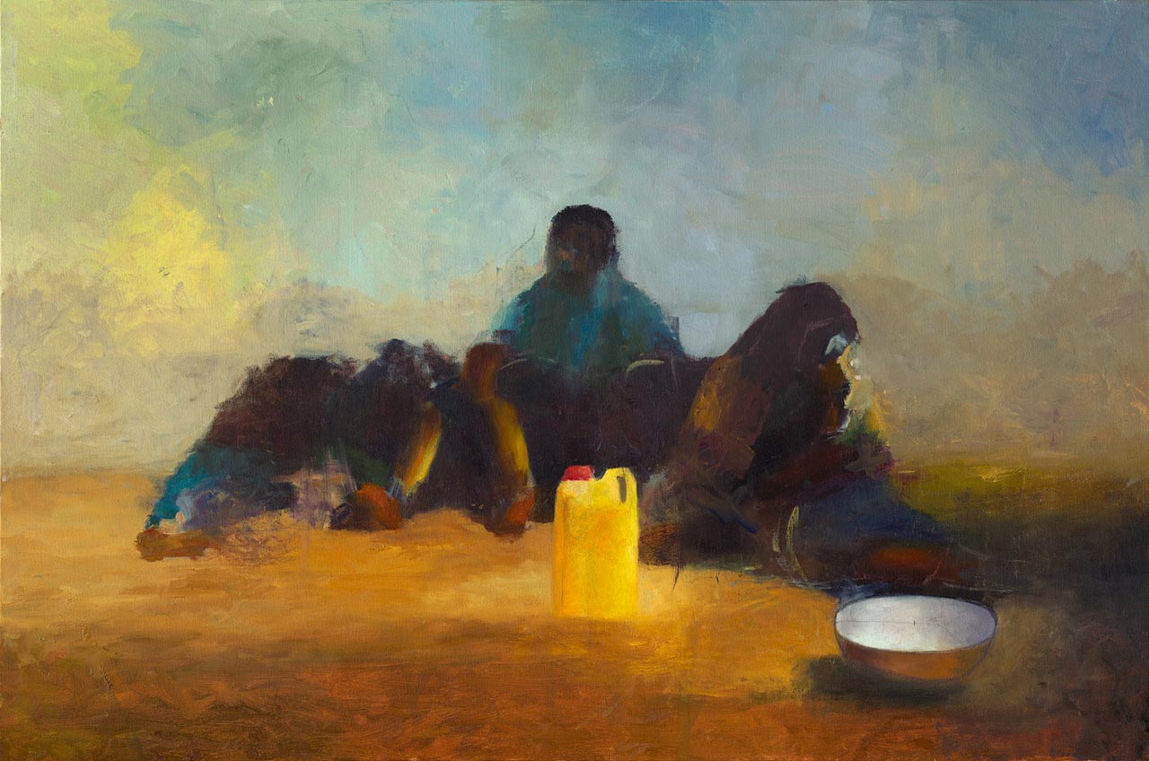 פטצום טקלמריאם, במדבר בלי מים, 2011. באדיבות אוסף דובי שיף