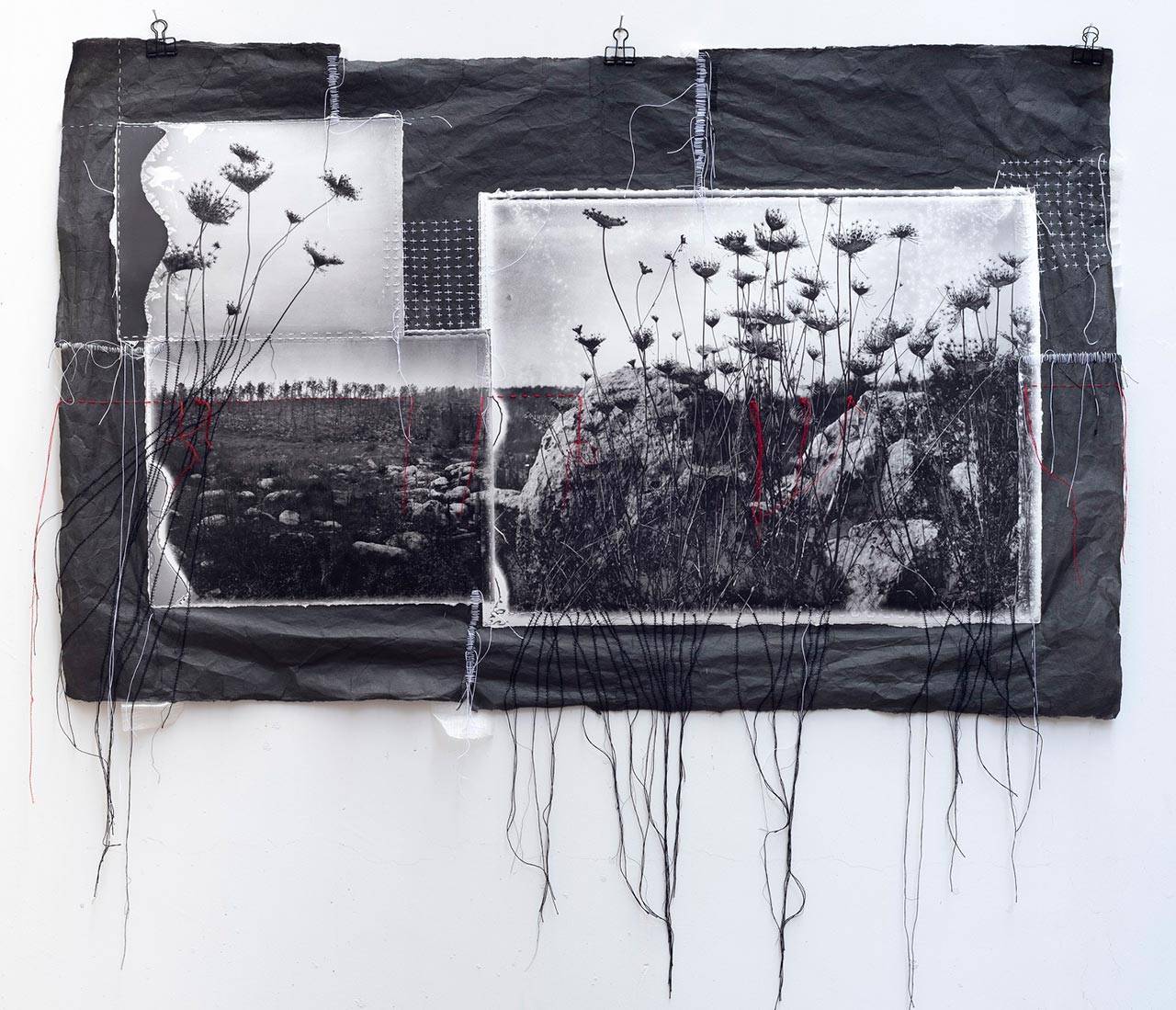 אנה חייט וסלבה פרסקי במרכז לאמנות עכשווית רמלה. צילום: מ״ל