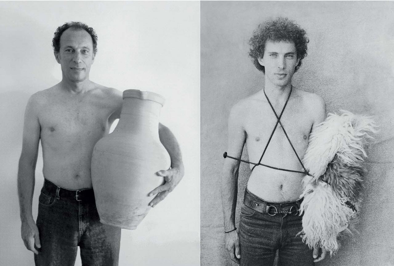 הצייד, 1978 (מימין); שואב המים, 2008