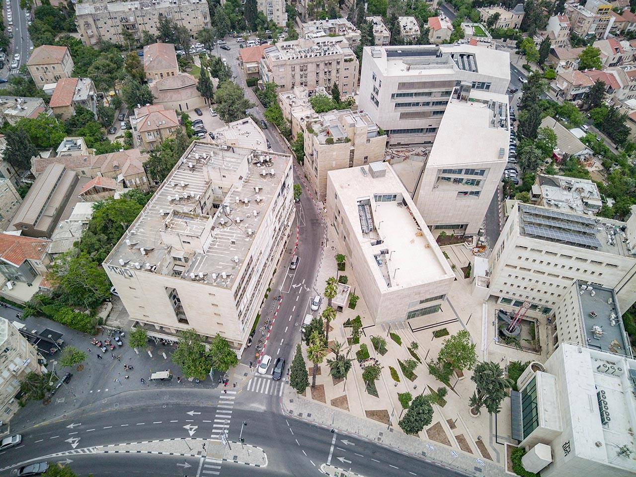 הקמפוס לאמניות הבמה והקולנוע. צילום: תומר אפלבאום