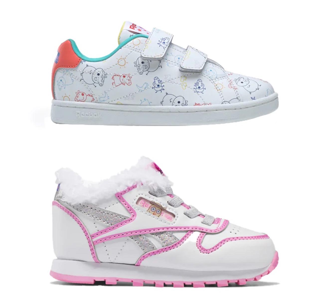 פפה פיג בשיתוף פעולה עם ריבוק. צילומים: מ״ל